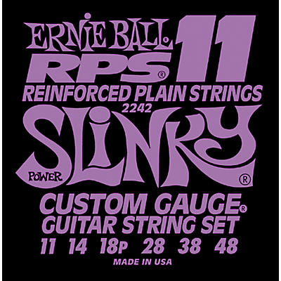 Ernie Ball 2242 Power Slinky Rps 11 Electric Guitar Strings for sale