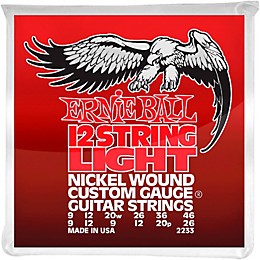 Ernie Ball 2233 Nickel 12-String Light Electric Guitar Strings