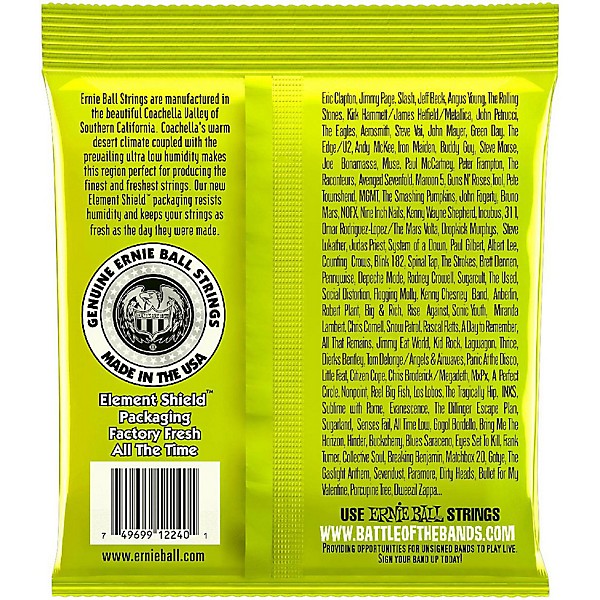 Ernie Ball 2240 Regular Slinky RPS 10 Electric Guitar Strings