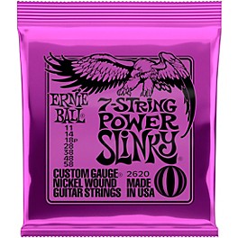 Ernie Ball 2620 Nickel 7-String Power Slinky Electric Guitar Strings