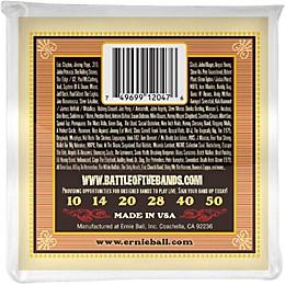 Ernie Ball 2047 Earthwood 80/20 Bronze Silk and Steel Extra Soft Acoustic Guitar Strings