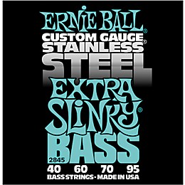 Ernie Ball 2845 Extra Slinky Stainless Steel Bass Strings