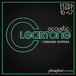 Cleartone Coated Phosphor-Bronze Ultra Light Acoustic Guitar Strings