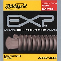 D'Addario EXP45 Coated Nylon Guitar Strings Normal Tension