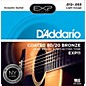 D'Addario EXP11 Coated 80/20 Bronze Light Acoustic Guitar Strings thumbnail