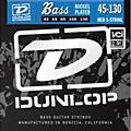 Dunlop Nickel Plated Steel Bass Strings - Medium 5-String with 130