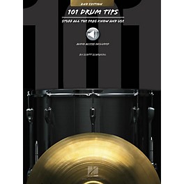 Hal Leonard 101 Drum Tips - 2nd Edition Percussion Series Softcover Audio Online Written by Various