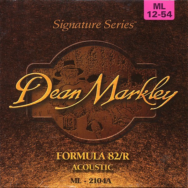 Dean Markley Acoustic formula 82R Medium Light Strings