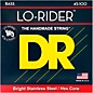 DR Strings Lo Rider MLH-45 Medium Lite Stainless Steel 4-String Bass Strings thumbnail