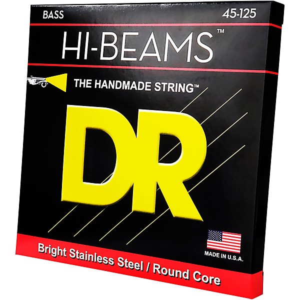 DR Strings Hi-Beams Medium 5-String Bass .125 Low B String