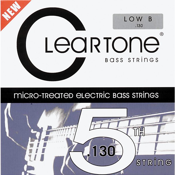 Cleartone Micro-Treated Low B Electric Bass Guitar Strings
