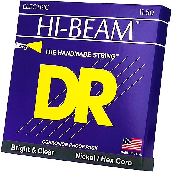 DR Strings EHR-11 Hi-Beams Nickel Heavy Electric Guitar Strings