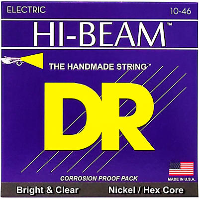 Dr Strings Mtr10 Hi-Beams Nickel Medium Electric Guitar Strings for sale