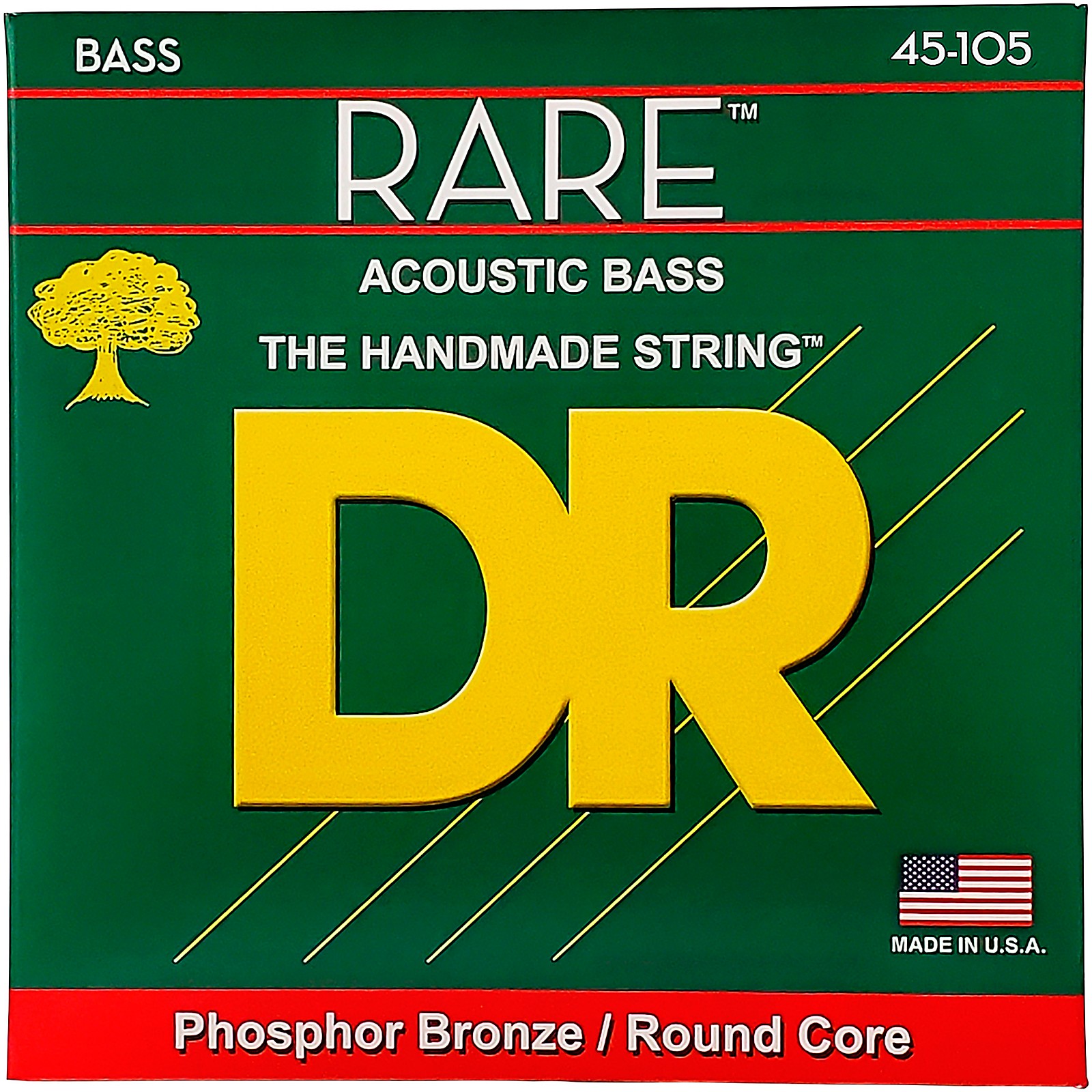 DR Strings Rare Phosphor Bronze Acoustic Bass Strings Guitar Center