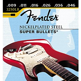 Fender 3250LR Super Bullets Light Regular Electric Guitar Strings