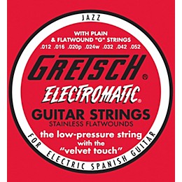 Gretsch Guitars Stainless Steel Flatwound Guitar Strings