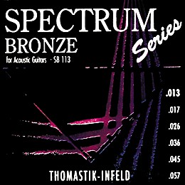 Thomastik SB113 Spectrum Bronze Medium Acoustic Guitar Strings