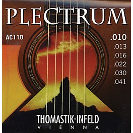 Thomastik AC110 Plectrum Bronze Extra Light Acoustic Guitar Strings