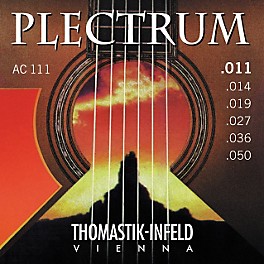 Thomastik AC111 Plectrum Bronze Acoustic Guitar Strings - Light