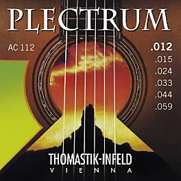 Thomastik AC112 Plectrum Bronze Acoustic Strings Medium Light