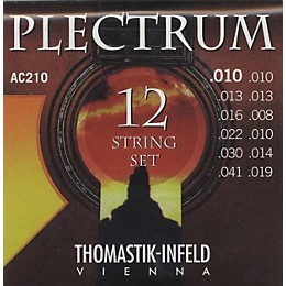 Thomastik AC210 Plectrum Bronze Extra Light Acoustic 12-String Guitar Strings