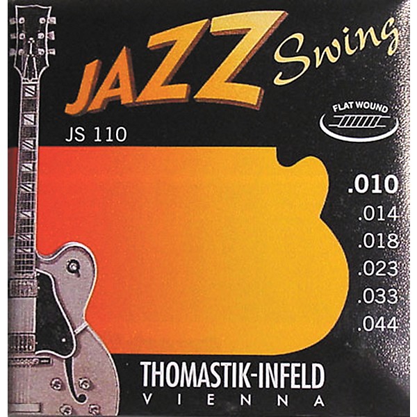 Thomastik JS110 Flatwound Extra Light Jazz Swing Guitar Strings