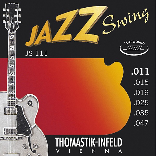 Thomastik JS111 Light Flatwound Jazz Swing Electric Guitar Strings