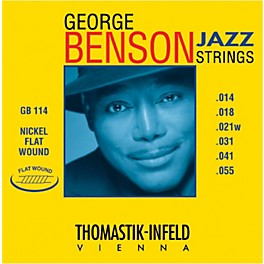 Thomastik GB114 George Benson Custom Heavy Flatwound Jazz Guitar Strings