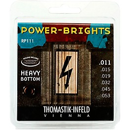 Thomastik RP111 Power-Brights Heavy Bottom Medium Top Electric Guitar Strings