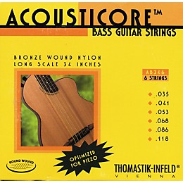 Thomastik AB346 Acousticore Phosphor-Bronze 6-String Bass Strings