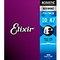 Elixir 80/20 Bronze Acoustic Guitar Strings with POLYWEB Coating, Extra Light (.010-.047) thumbnail