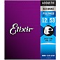 Elixir Polyweb Acoustic Guitar Strings - .012-.053 Light