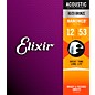 Elixir 80/20 Bronze Acoustic Guitar Strings With NANOWEB Coating, Light (.012-.053) thumbnail