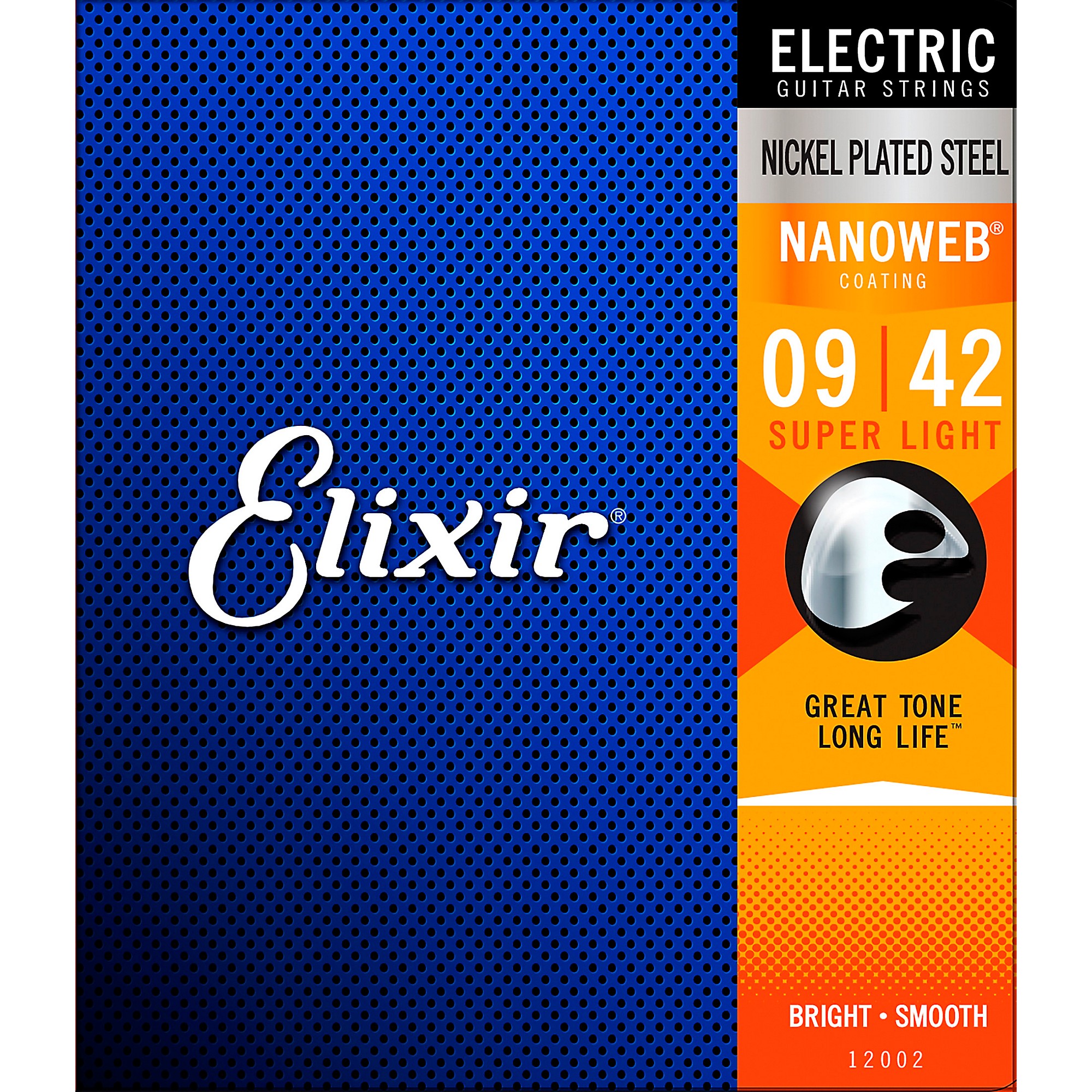 Elixir Electric Guitar Strings with NANOWEB Coating, Super Light