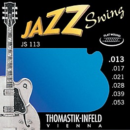 Thomastik JS113 Medium Flatwound Jazz Swing Electric Guitar Strings