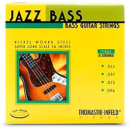 Thomastik JF364 Flatwound Super Long Scale 4-String Jazz Bass Strings