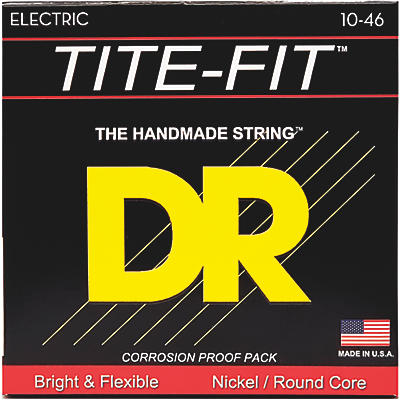 Dr Strings Tite-Fit Mt-10 Medium-Tite Nickel Plated Electric Guitar Strings for sale