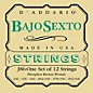 D'Addario J86 Phosphor Bronze Bajo Sexto 12-String Set thumbnail