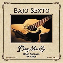 Dean Markley 2096 Bajo Sexto SX 12-String Acoustic Guitar Strings