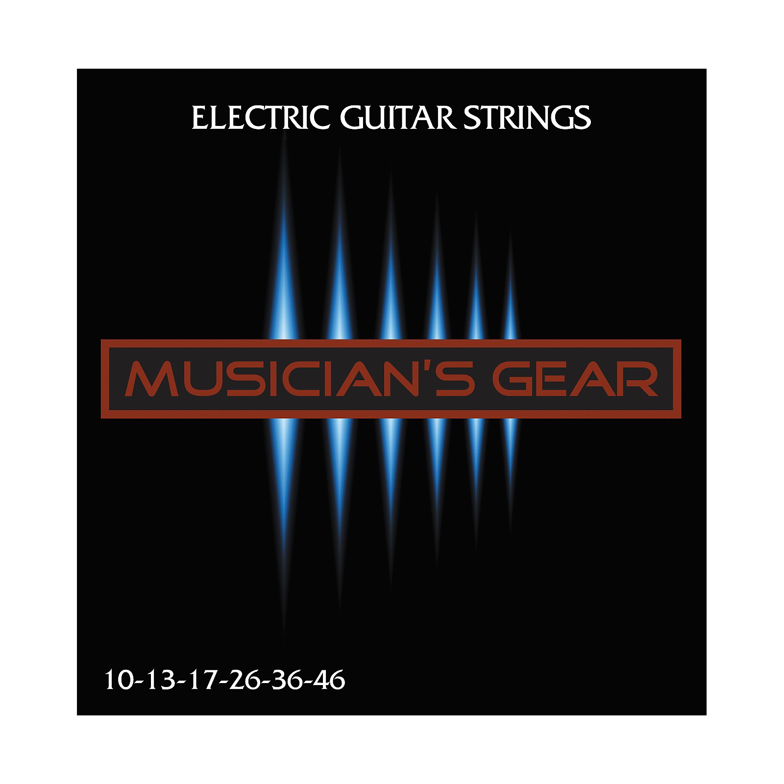Musician's Gear Electric 10 NickelPlated Steel Guitar Strings Guitar