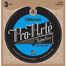 D'Addario EJ46 Pro-Arte Classical Guitar Strings 3-Pack