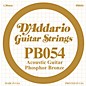 D'Addario PB054 Phosphor Bronze Single Acoustic Guitar String thumbnail