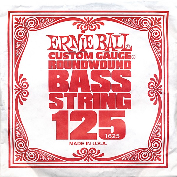 Ernie Ball 1625 Single Bass Guitar String