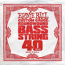 Ernie Ball 1640 Single Bass Guitar String