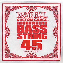 Ernie Ball 1645 Single Bass Guitar String