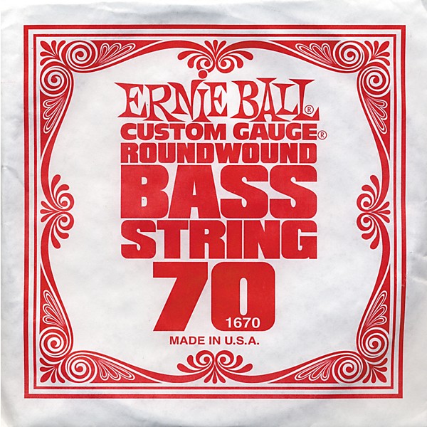Ernie Ball 1670 Single Bass Guitar String