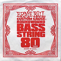 Ernie Ball 1680 Single Bass Guitar String