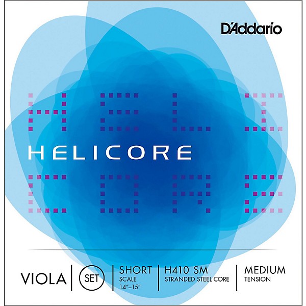 D'Addario H410 Helicore Viola String Set 14"-15" Short Scale