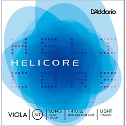 D'Addario H410 Helicore Viola String Set 16+ Long Scale Light