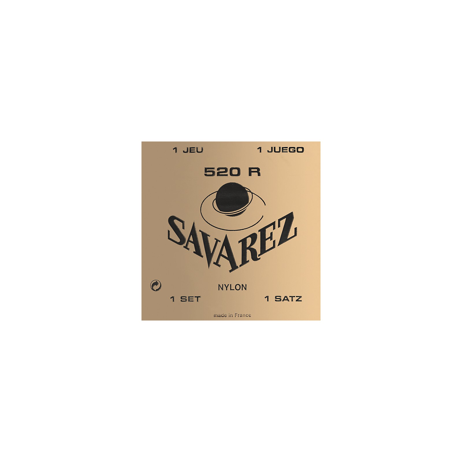 Set Cordes Savarez 520 R Carte Rouge Tension Forte